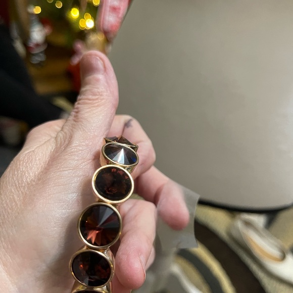 Garnet Stretch Bracelet - Picture 3 of 3